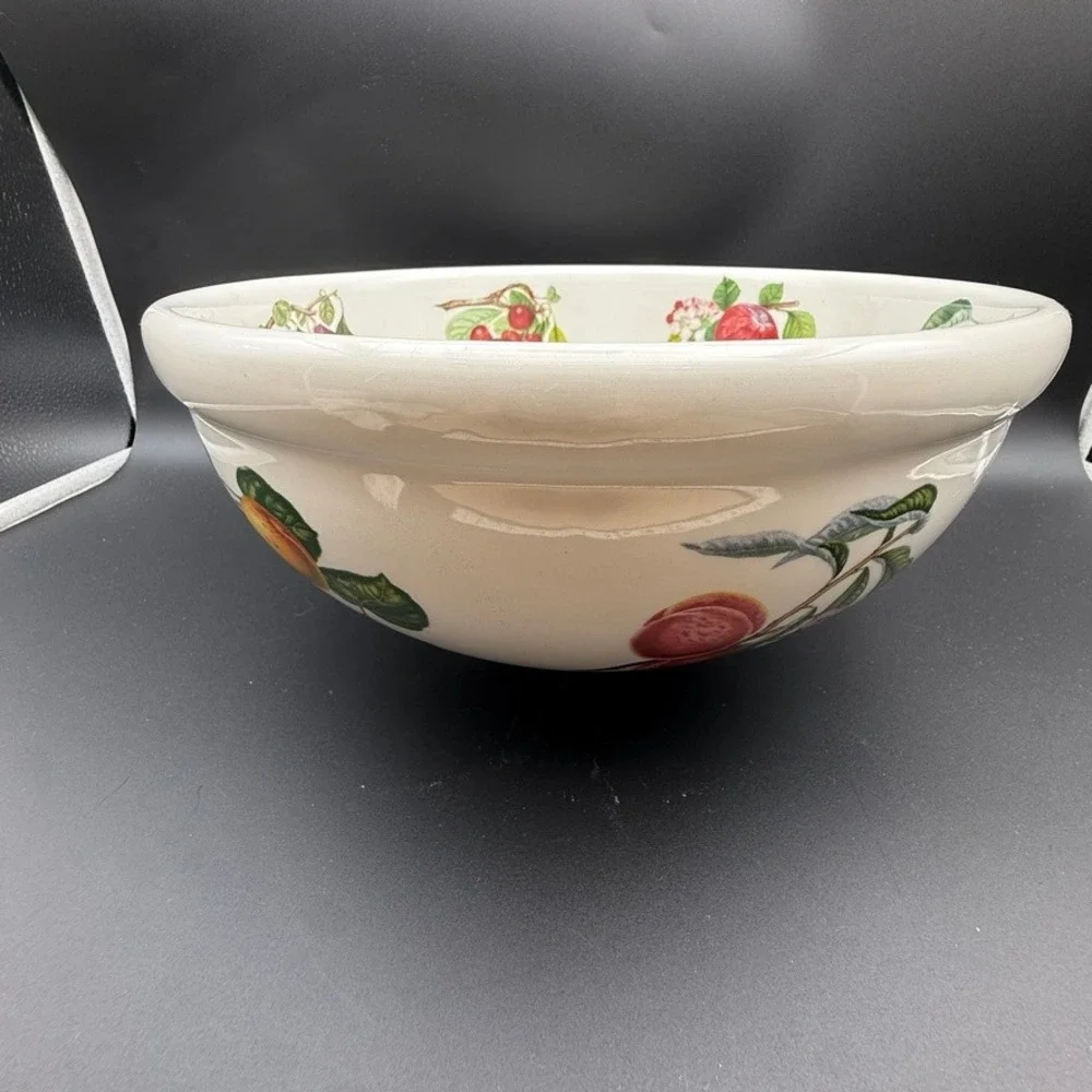 Vtg Portmeirion Pomona Fruit Salad Mixing Serving Bowl 10